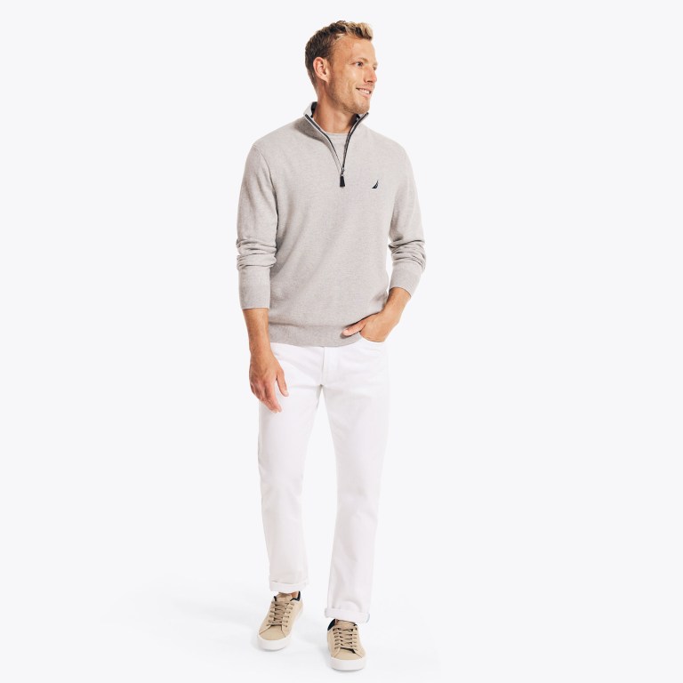 Nautica Navtech Quarter-zip Gris | gVN3jjjx