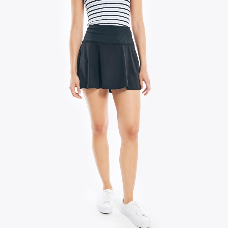 Nautica Navtech Tenis Skort Negras | ibK3AFQB