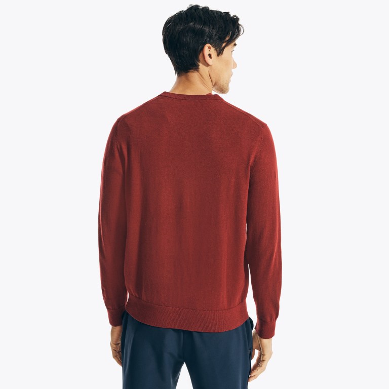 Nautica Navtech V-neck Rojas | KvN3rqRJ