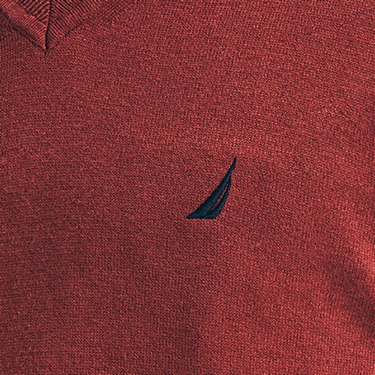 Nautica Navtech V-neck Rojas | aId9Oqak