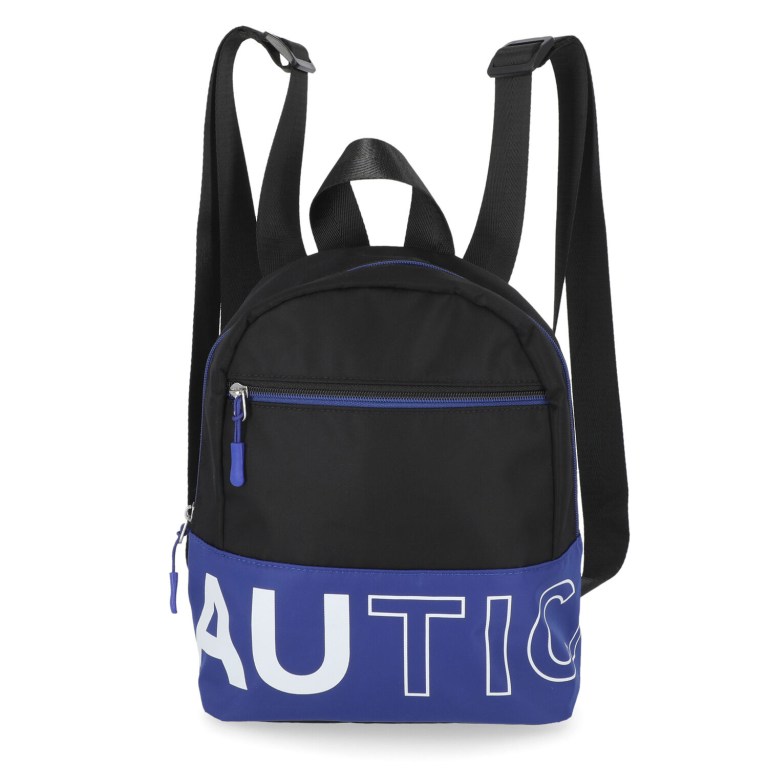 Nautica Nylon Logo Backpack Negras | khtCqJZw