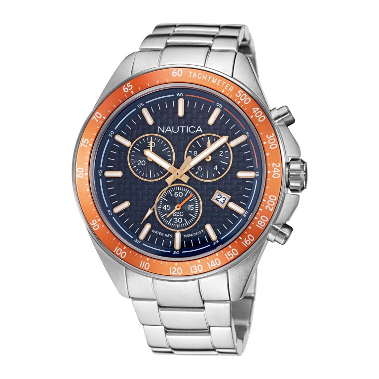 Nautica Ocean Beach Stainless Steel Multicolor | ACl2JuTN