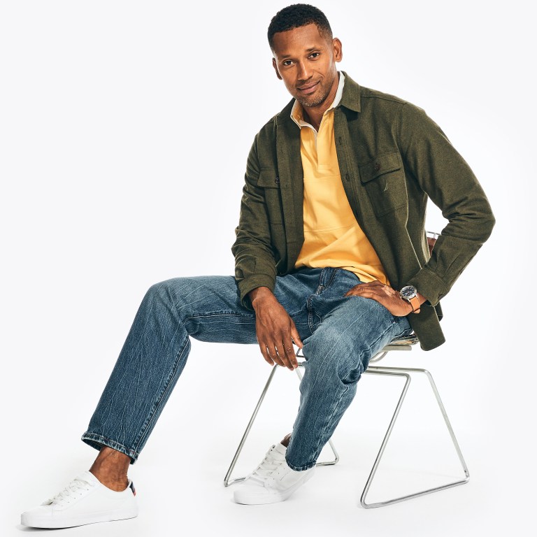 Nautica Original Relaxed Stretch Denim Azules | cuBTExeD