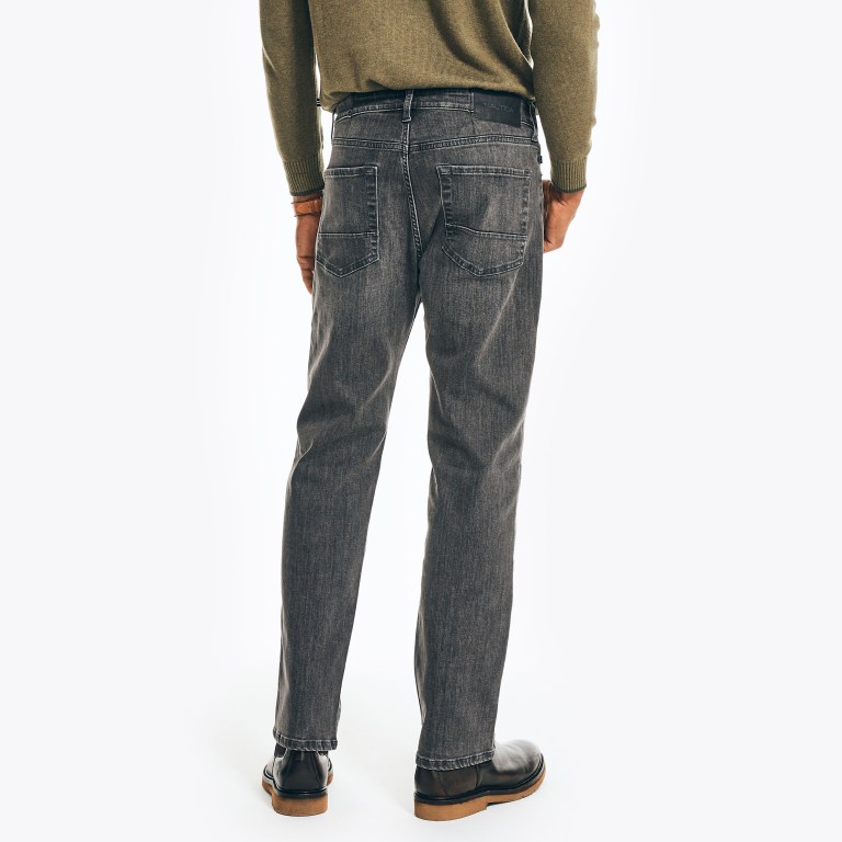 Nautica Original Relaxed Stretch Denim Gris | Rx2WbLr8