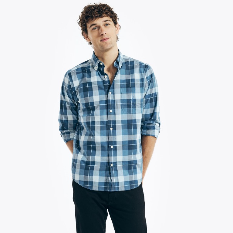 Nautica Plaid Azules | ZEvpUuRp