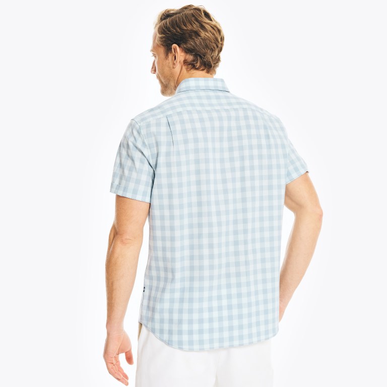 Nautica Plaid Poplin Azules | tmztIaNw