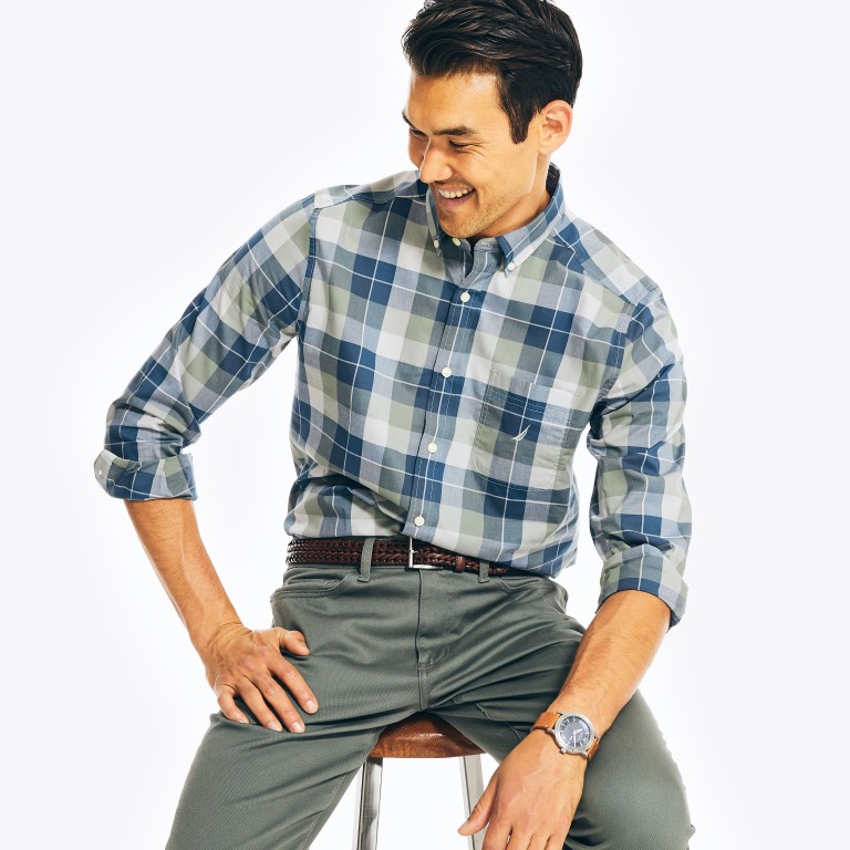 Nautica Plaid Verde | 8xQJZZci