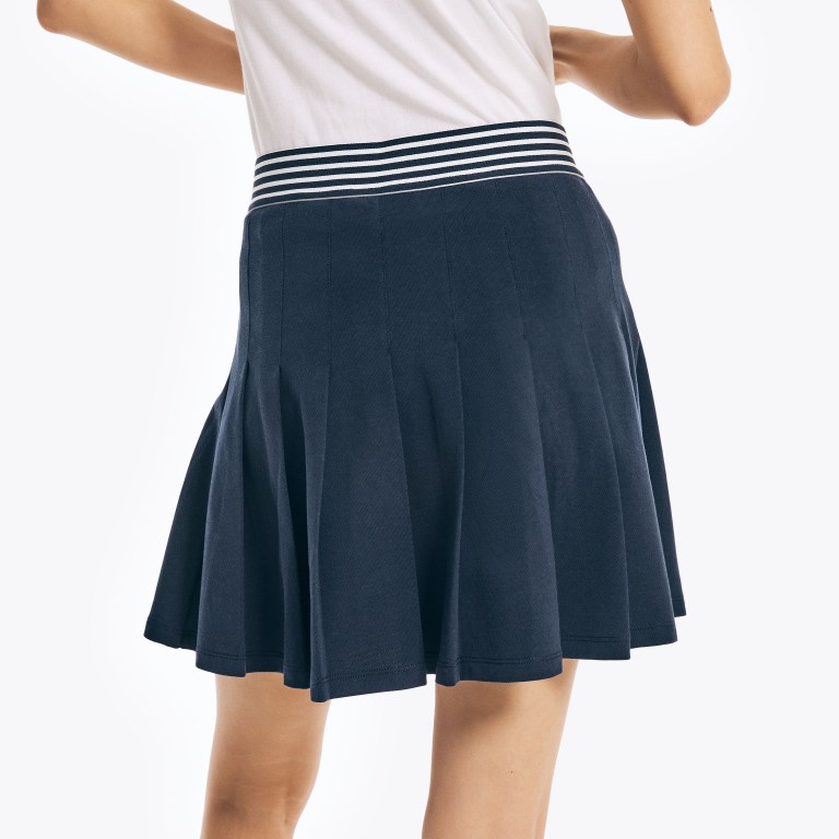 Nautica Pleated Tenis Skort Azules | 7ccI8lSW