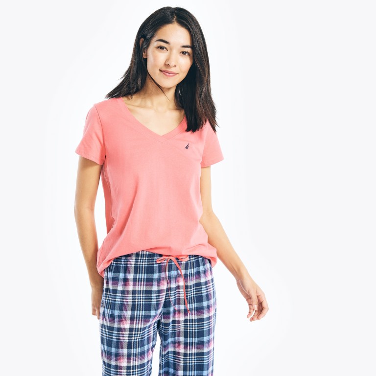 Nautica Printed Pajama Set Azules | iAthgfyh