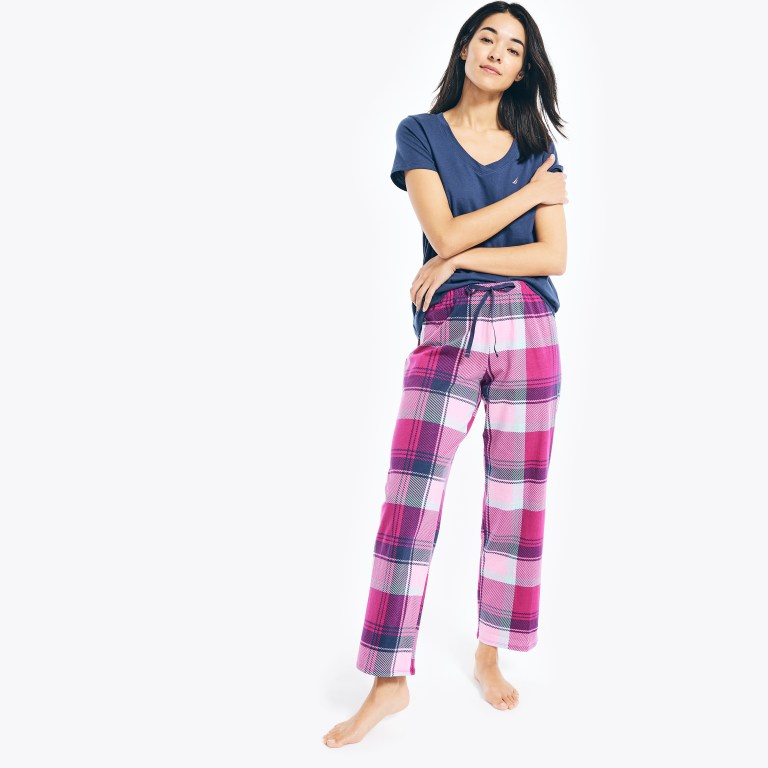 Nautica Printed Pajama Set Rosas | KjOPlpRo