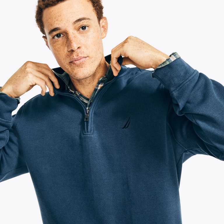 Nautica Quarter-zip Azules | S1iUEb5z