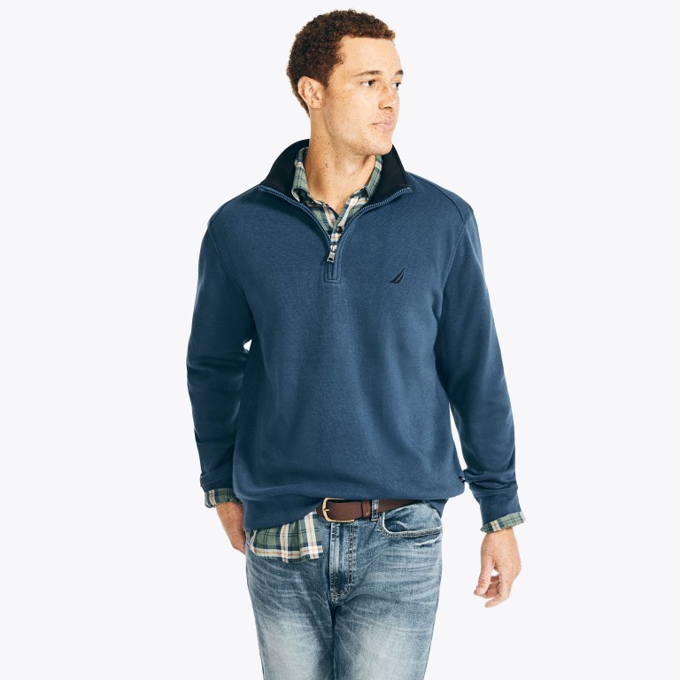 Nautica Quarter-zip Azules | S1iUEb5z