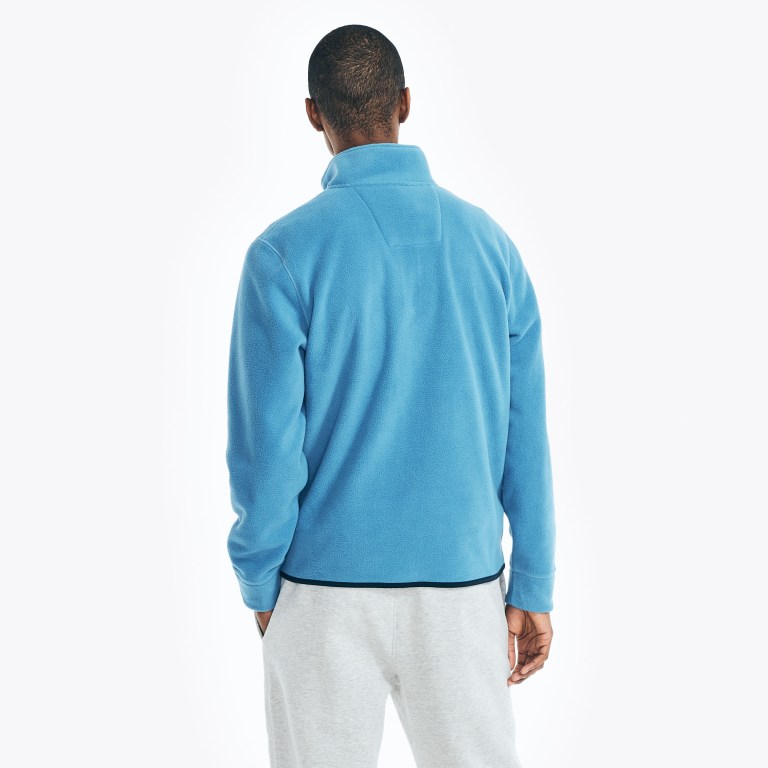 Nautica Quarter-zip Nautex Fleece Azules | Cw9oDmHC