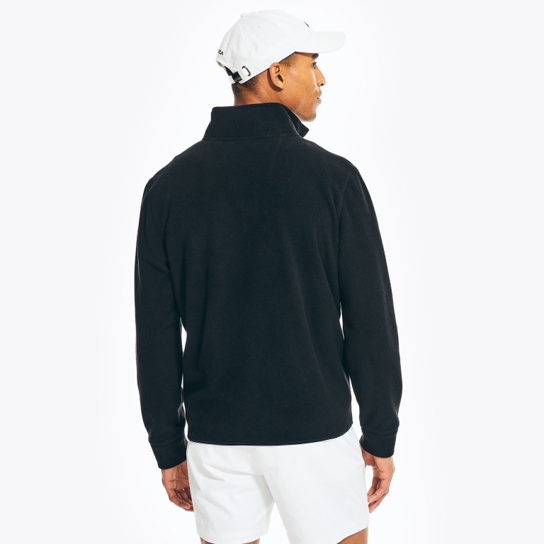 Nautica Quarter-zip Nautex Fleece Negras | jGr13Voq