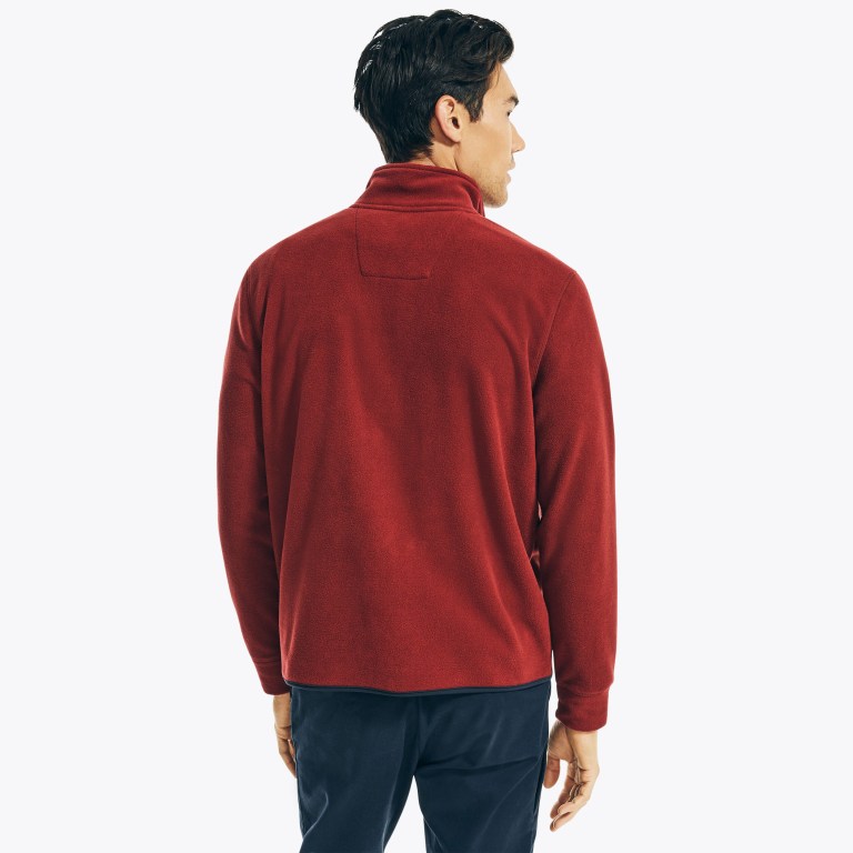 Nautica Quarter-zip Nautex Fleece Rojas | PYA5OOhW