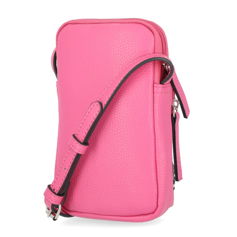 Nautica Quilted Phone Crossbody Coral | tus3i7YZ