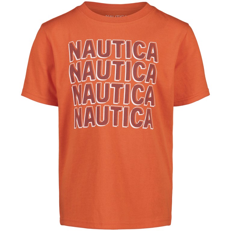 Nautica Shadow Estampadas (8-20) Naranjas | WxmbmfkZ