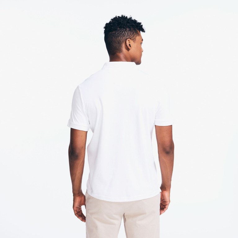 Nautica Slim Fit Interlock Blancas | RjCXo38I