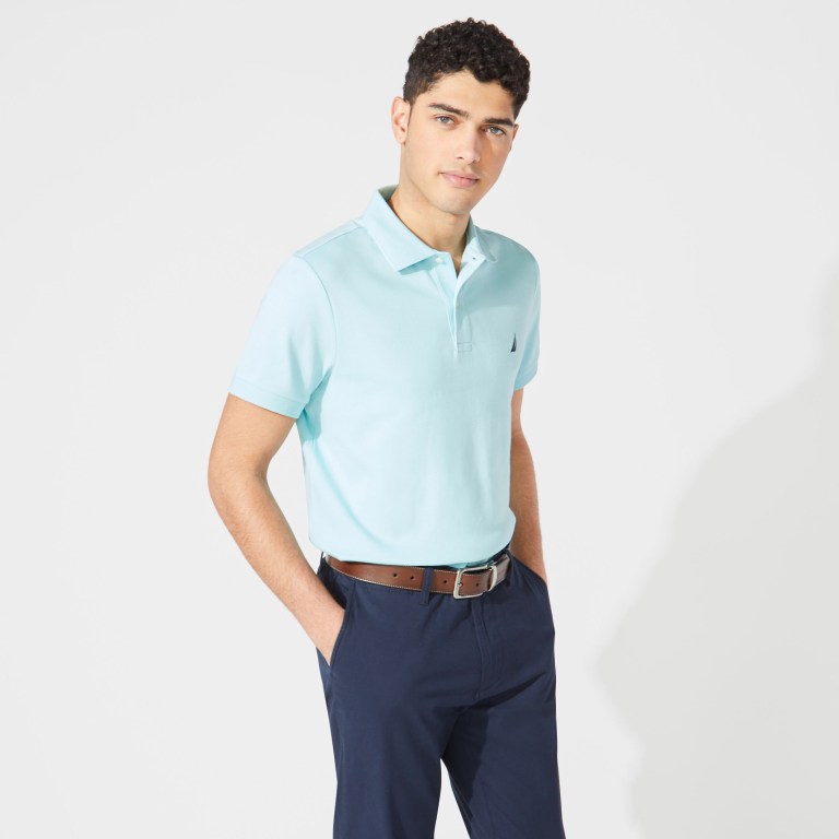 Nautica Slim Fit Interlock Blancas | XbNL6nCd