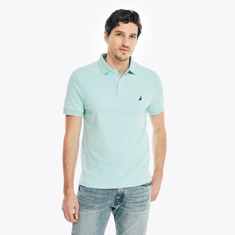 Nautica Slim Fit Interlock Blancas | XbNL6nCd