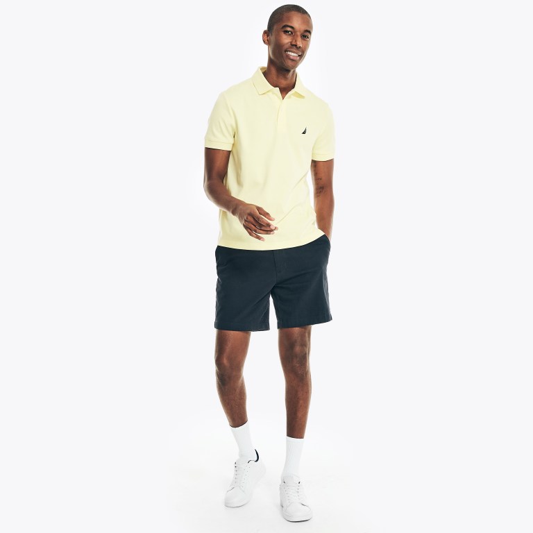 Nautica Slim Fit Interlock Doradas Claro | wmaRJcj9