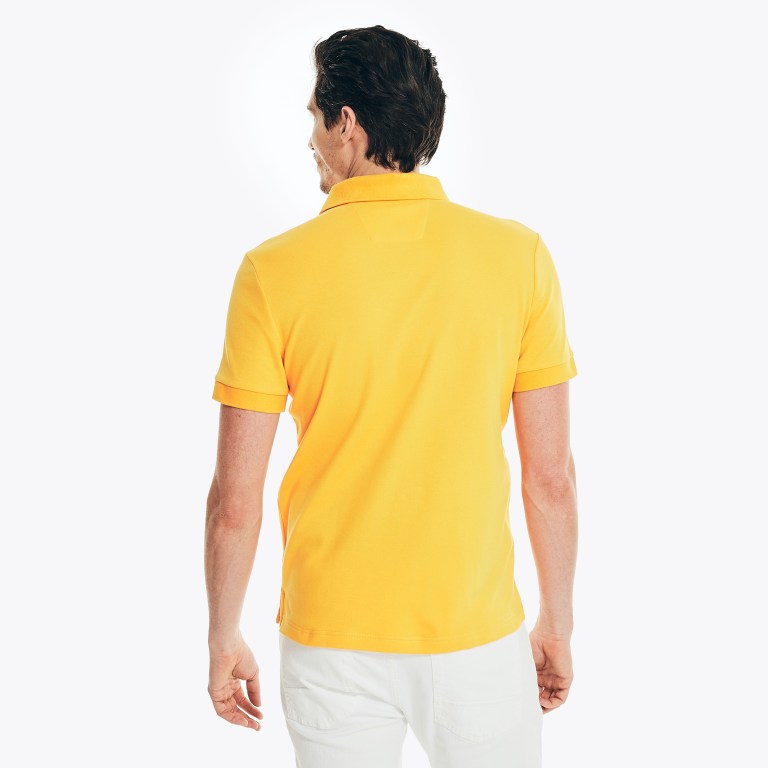 Nautica Slim Fit Interlock Naranjas | yvMc2rsR