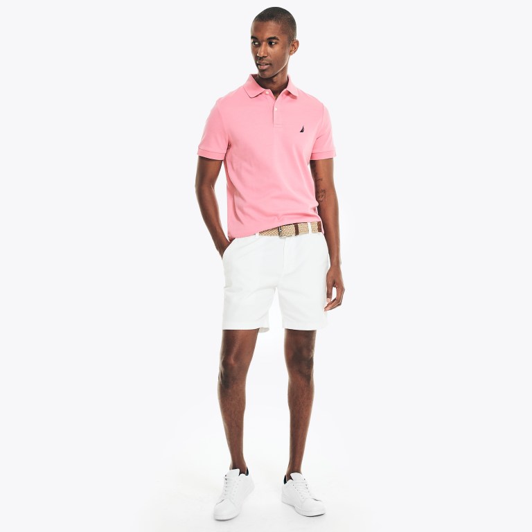 Nautica Slim Fit Interlock Rojas | vtRAyFMq