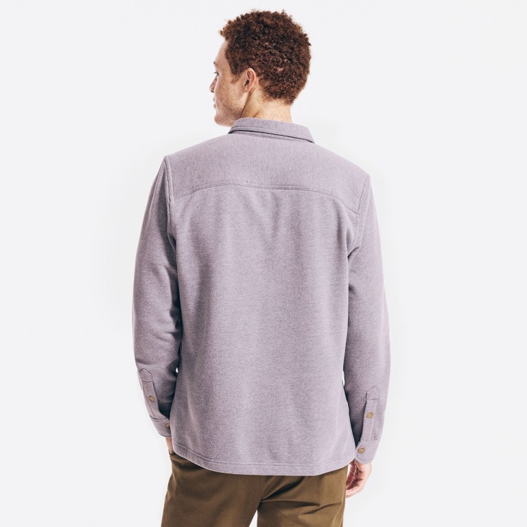 Nautica Snap-button Over Gris | SP0Uut6d