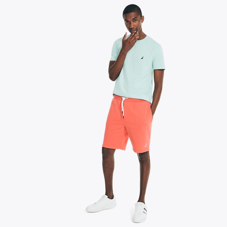 Nautica Solid Crewneck Blancas | HGXhsWqQ