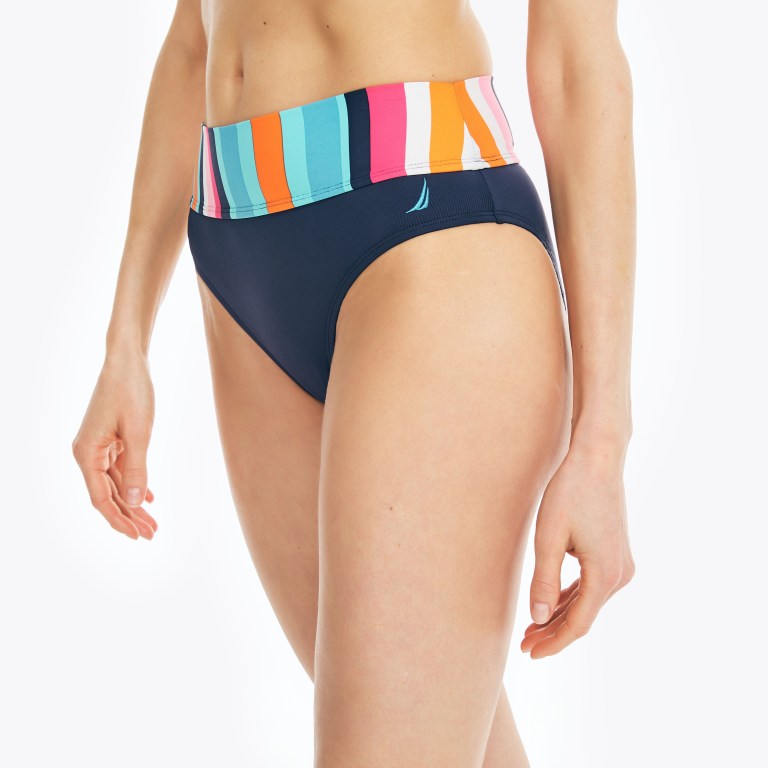 Nautica Striped Fold-over Brief Rosas | CVSkaIbM