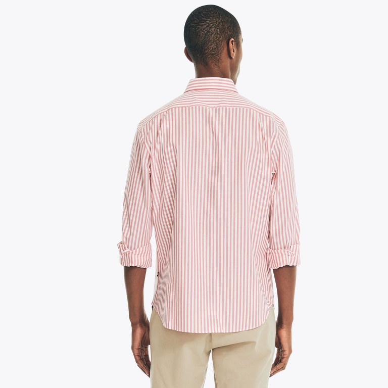 Nautica Striped Poplin Rojas | 3crrvbb8