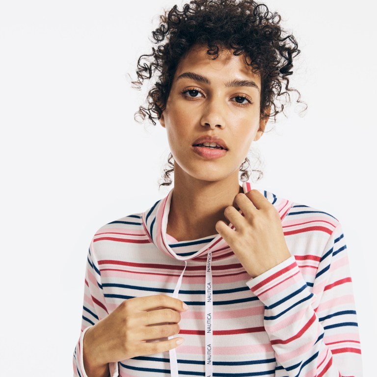 Nautica Striped Sleep Coral | jBWgGPeH