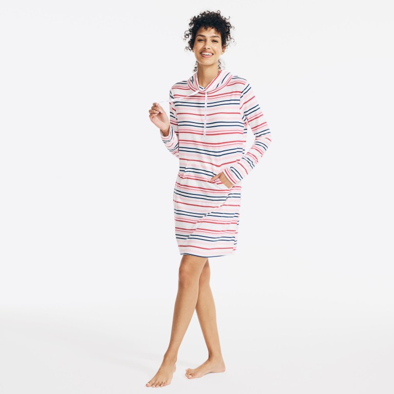 Nautica Striped Sleep Coral | jBWgGPeH