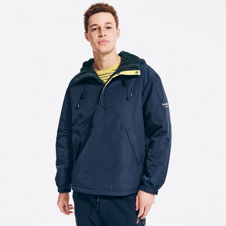 Nautica Sustainably Crafted Reversible Anorak Azul Marino | rUz2fneR