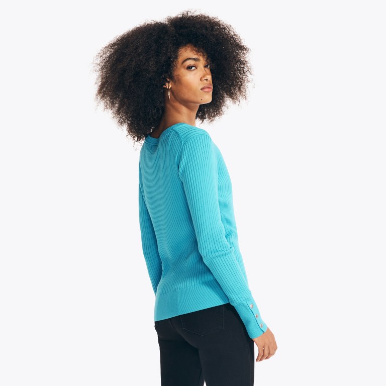 Nautica Sustainably Crafted Rib-knit Azules | AhHJNffa