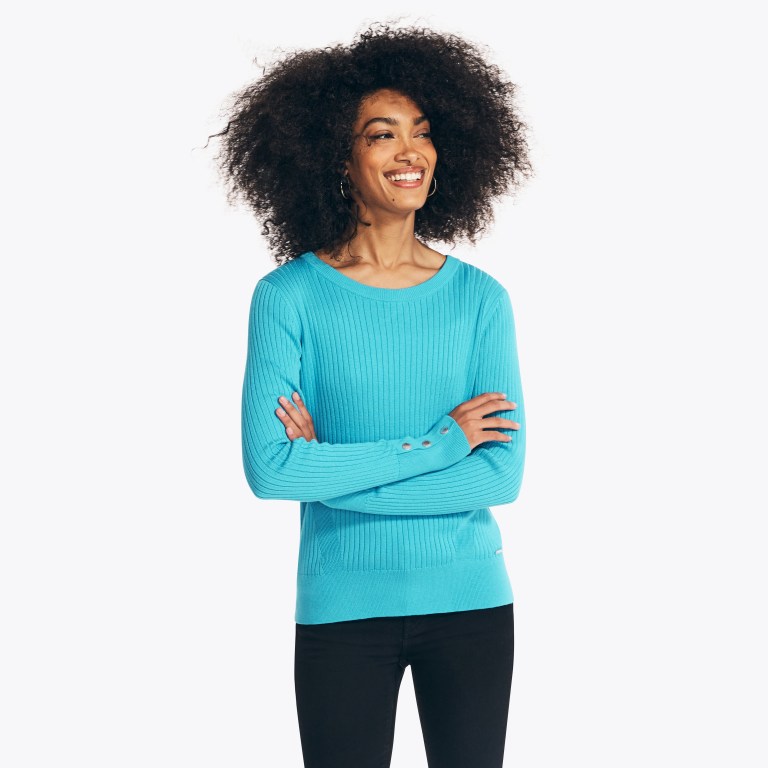 Nautica Sustainably Crafted Rib-knit Azules | AhHJNffa