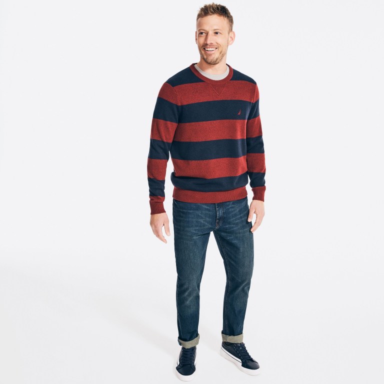 Nautica Sustainably Crafted Striped Rojas | 75zFLyhm