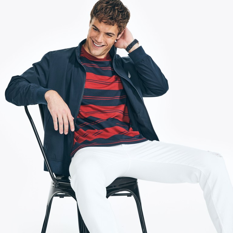 Nautica Sustainably Crafted Striped Rojas | WxMUKASc