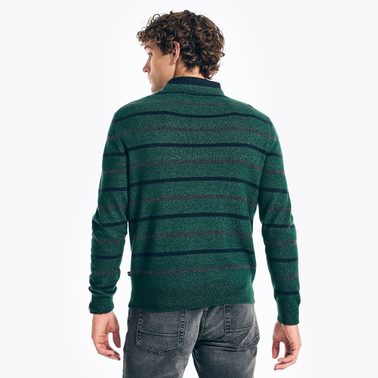 Nautica Sustainably Crafted Striped Verde | CiH6aFaA