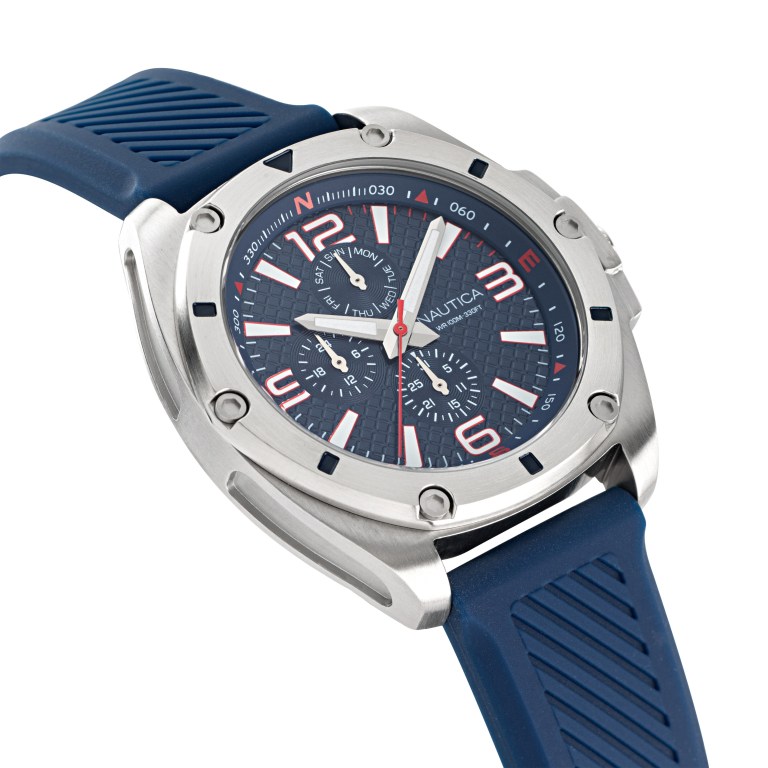 Nautica Textured Silicona Multi-function Multicolor | ixOCDuw3