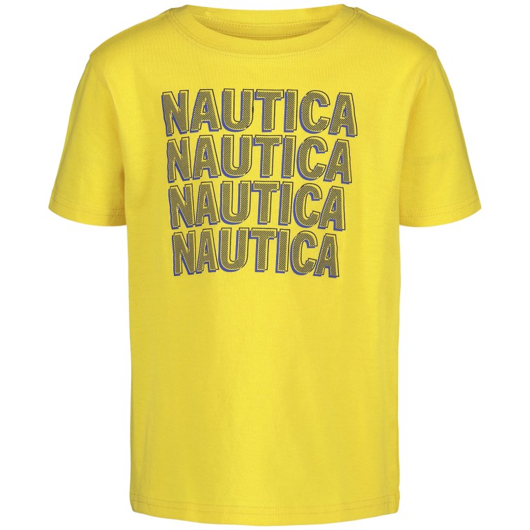 Nautica Toddler Shadow Estampadas (2t-4t) Amarillo | rp3ezFNj