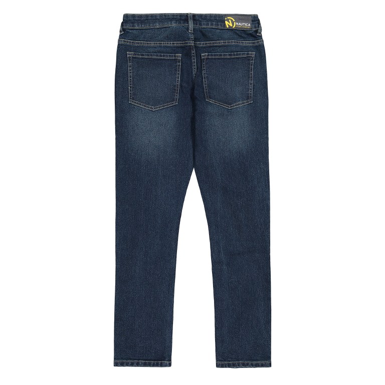 Nautica Toddler Skinny Denim (2t-4t) Azul Marino | 7GEeJ3oY