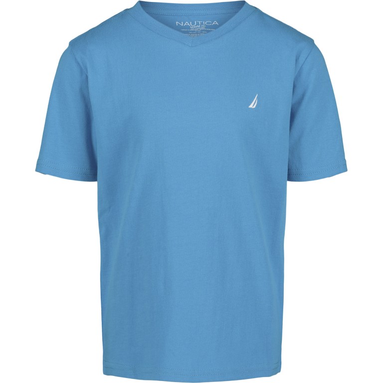 Nautica V-neck (8-20) Azules | XMUvKLHk