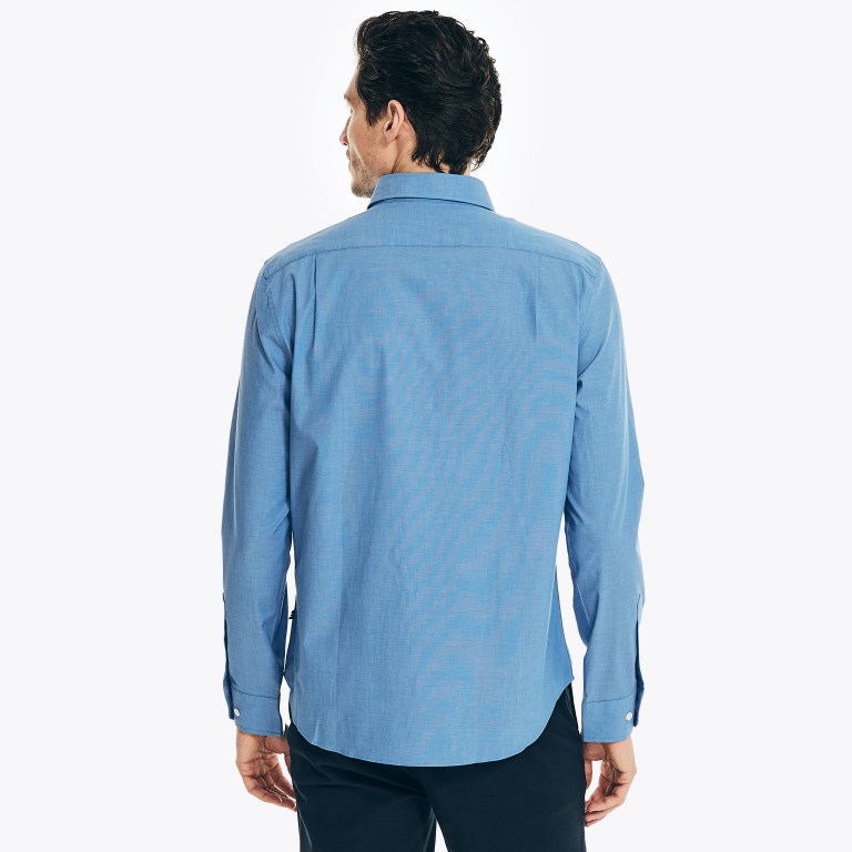 Nautica Wrinkle-resistant Wear To Trabajo Azules | gGqQBWFM