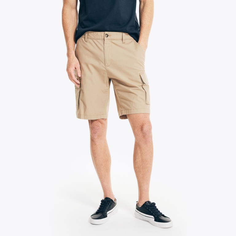 Nautica 9.5" Navigator Stretch Cargo Marrones | 07LfmsEI