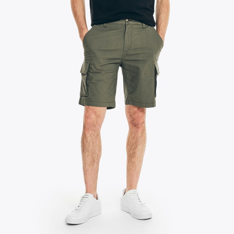 Nautica 9.5" Navigator Stretch Cargo Verde Oliva | LfBokIob