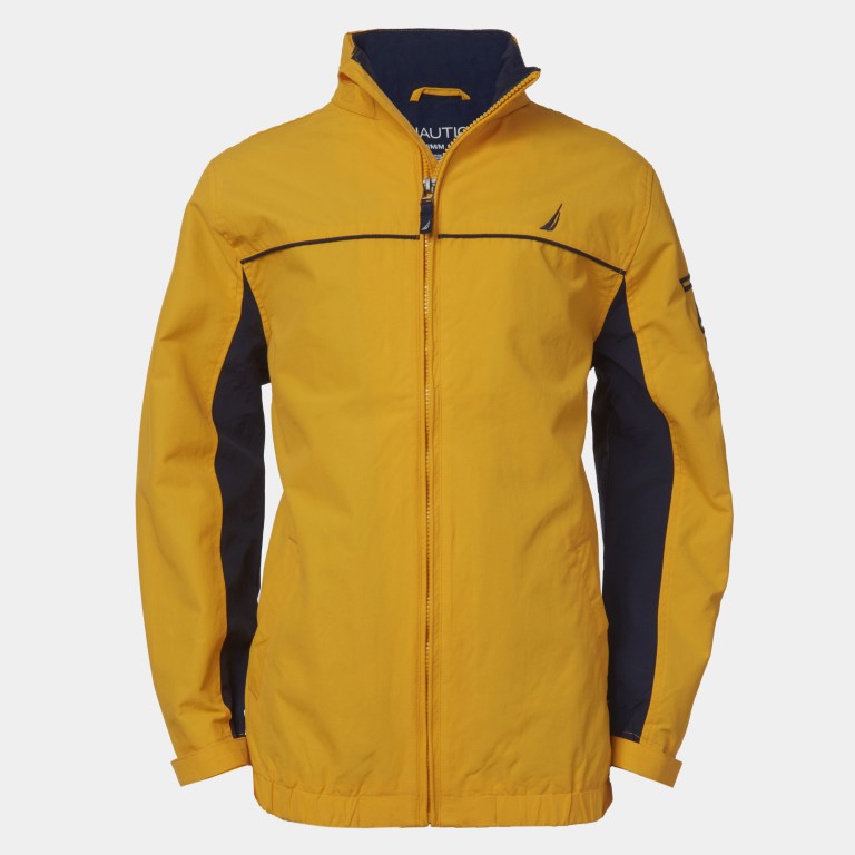 Nautica Agua-resistant Colorblock J-class (8-20) Amarillo | CfSNo9qQ