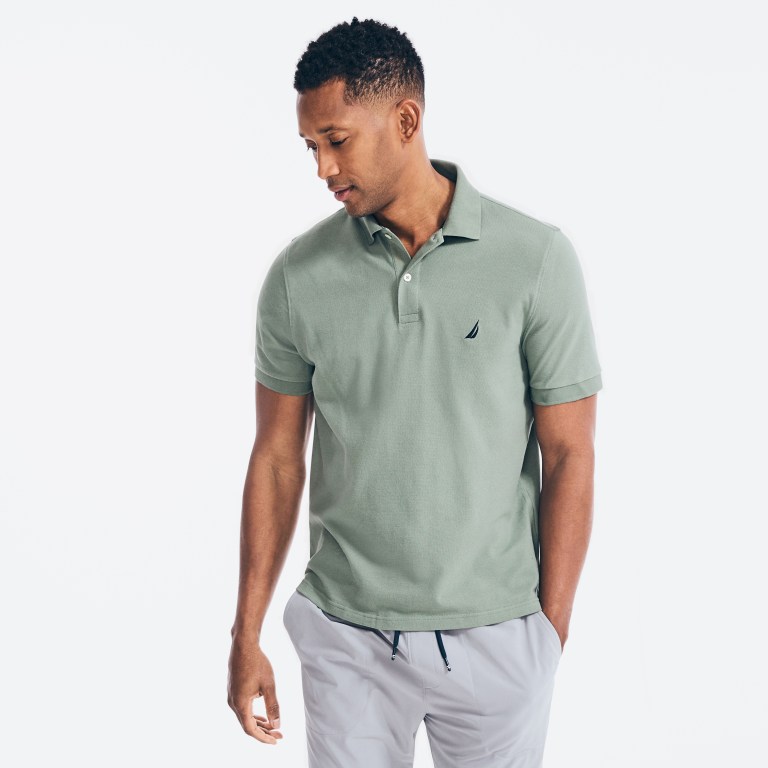 Nautica Classic Fit Deck Verde | KIIHkYYC