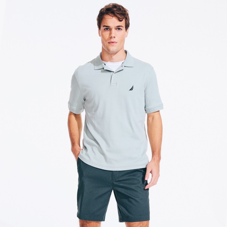 Nautica Classic Fit Interlock Verde | 25JulsZD