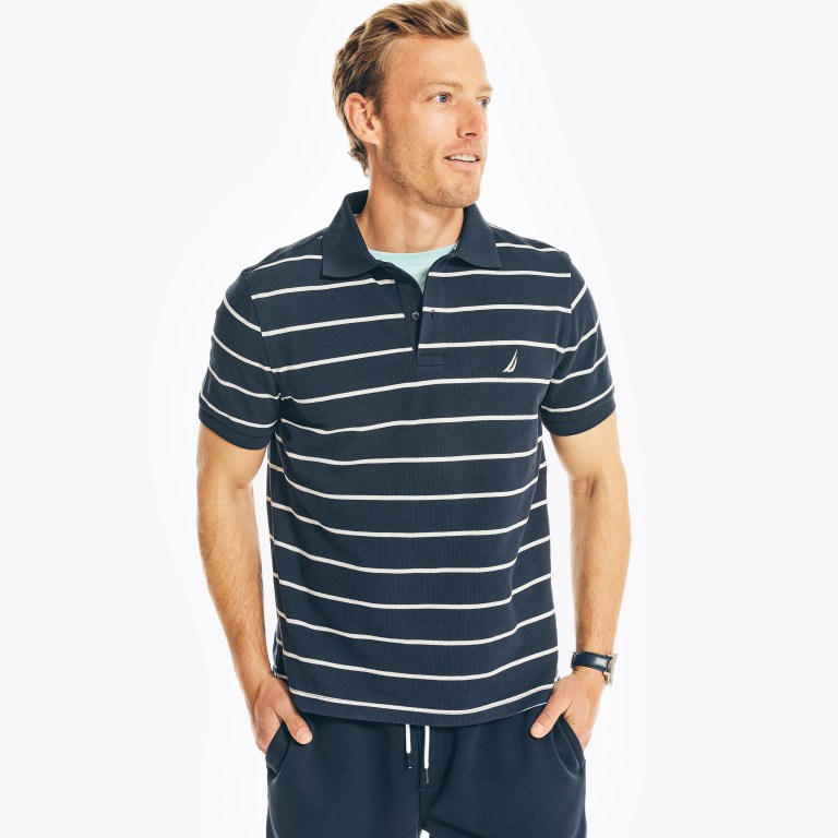 Nautica Classic Fit Striped Azul Marino | 1ygO3zRo